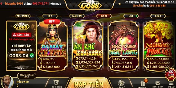 Hướng dẫn đăng ký tài khoản nổ hũ Go88 chi tiết