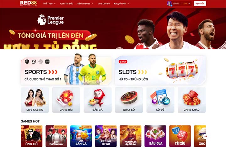 Giới thiệu thông tin nhà cái Red88