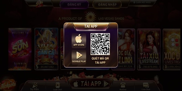 Hướng dẫn tải app nổ hũ Sunwin trên IOS/Android