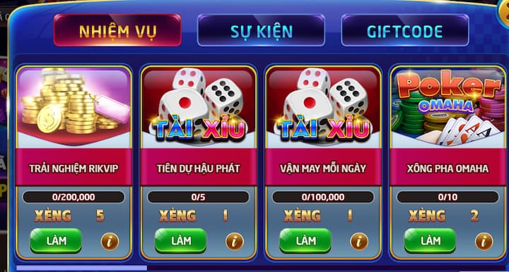 Chương trình khuyến mãi nổ hũ Rikvip hấp dẫn nhất