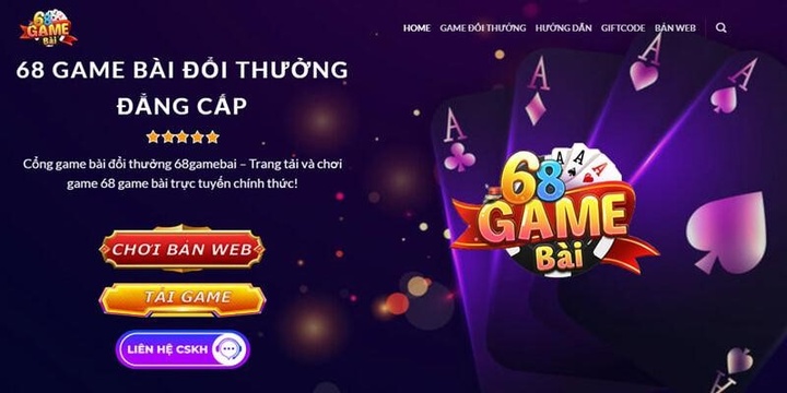Hướng dẫn tạo tài khoản tại cổng game 68 gb