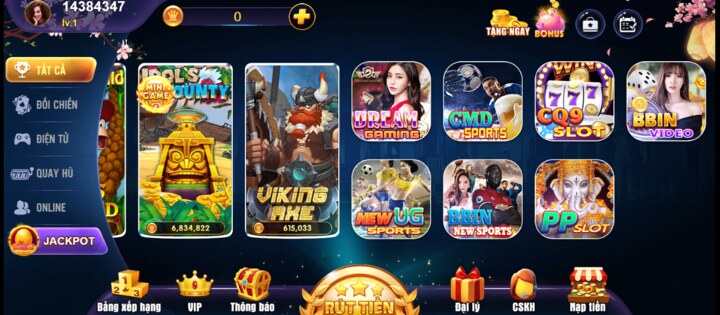 Review sảnh game bài trong 8us