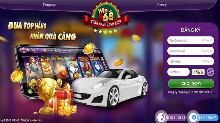 Chương trình khuyến mãi hấp dẫn tại webgame Win68