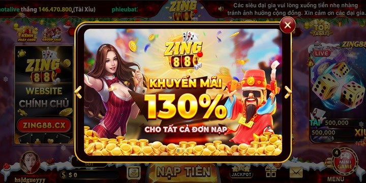Ưu đãi hấp dẫn & trả thưởng cực cao chỉ có tại Zing88