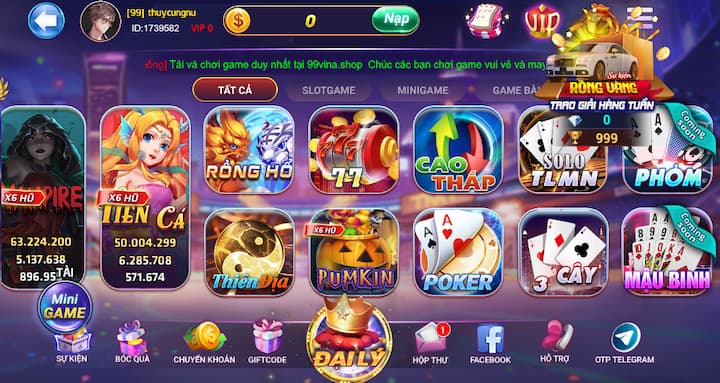 Cách tham gia chơi tại cổng game 99Vin