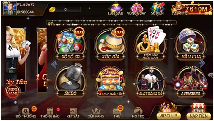 Mini game đổi thưởng Twin68
