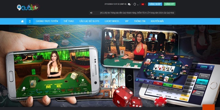 Thuận tiện trải nghiệm 9 Club trên đa nền tảng