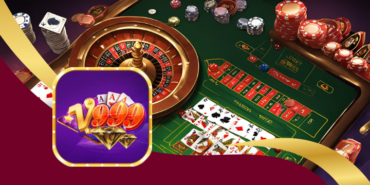 V999 - Cổng game uy tín đa dạng trò chơi xanh chín 