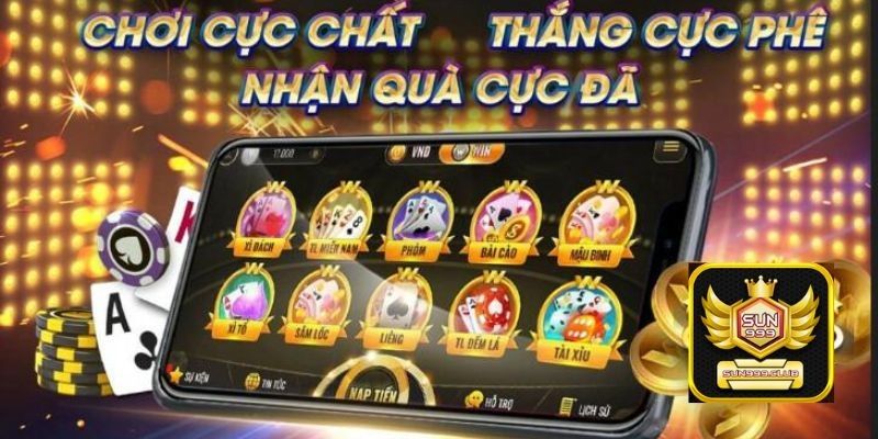 Khám phá Sun999 trên ứng dụng cực đơn giản và dễ dàng