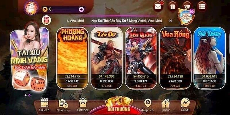 Kho game 9Fun có gì đặc sắc