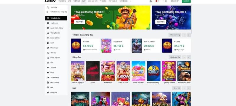Tôi có thể app tải Leon trên điện thoại di động không?