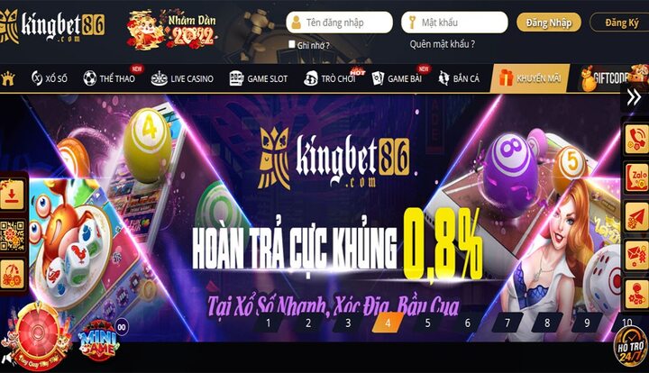 Nhà cái kingbet86 có gì hấp dẫn?