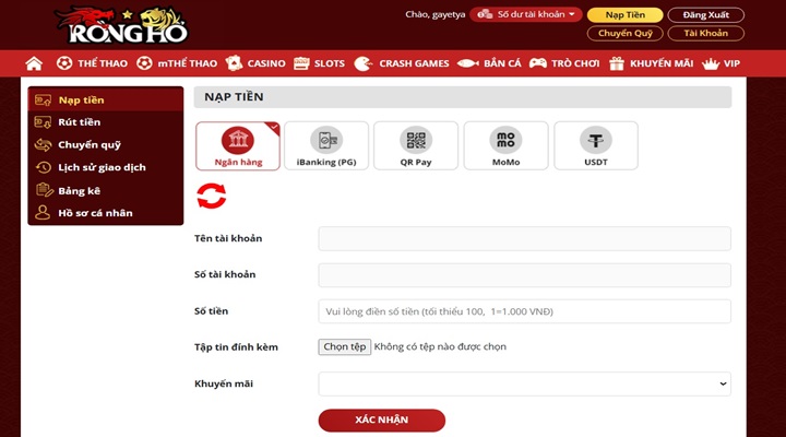 Quy trình tham gia Rongho99 cơ bản cho người mới