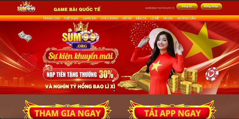 Hướng dẫn đăng ký tài khoản Sum99