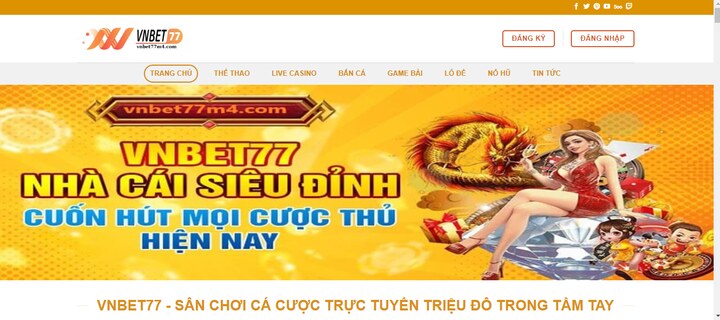 Cách đăng ký, đăng nhập tài khoản Vnbet77