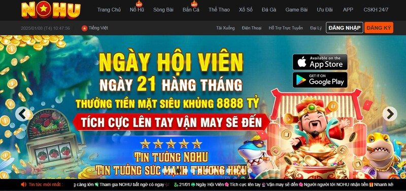 Giới thiệu sơ lược về nhà cái cá cược trực tuyến nohu90