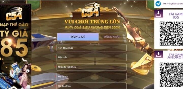 Những tựa game hấp dẫn nhất tại C54