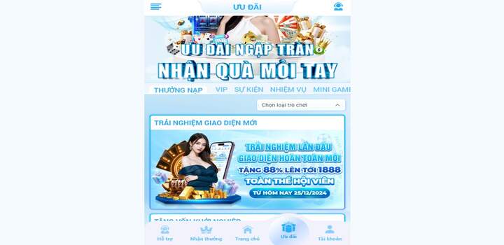 Khuyến mãi nào đang áp dụng tại nhà cái uy tín 8day?