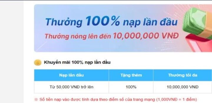 Khuyến mãi siêu khủng tại nhà cái uy tín thabet