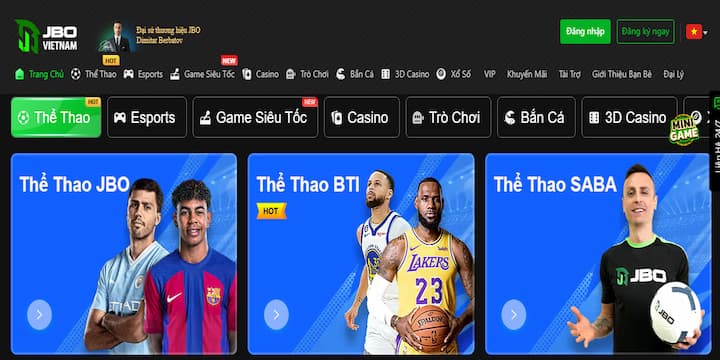 Thông tin chi tiết về nhà cái JBO