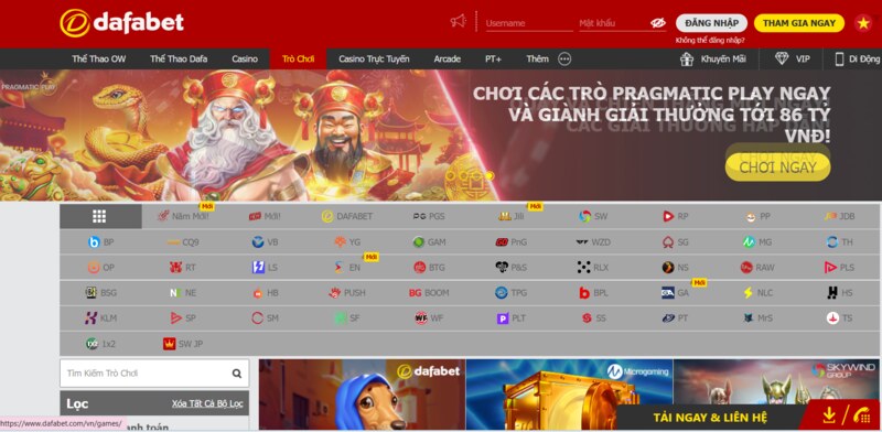 Top những sản phẩm không thể bỏ qua Dafabet